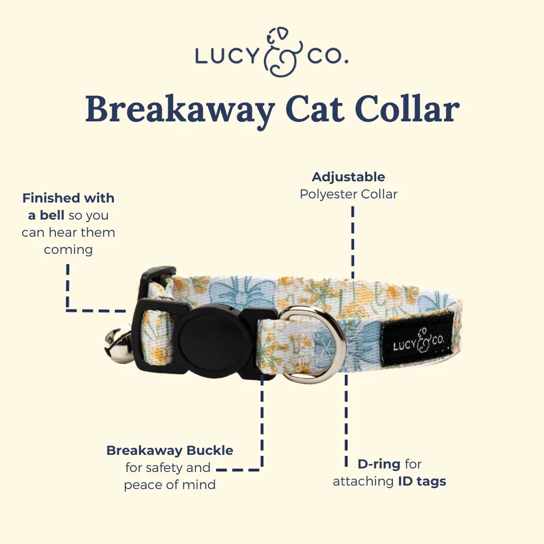 Sunshine and Daffodils Breakaway Cat Collar - Image 2
