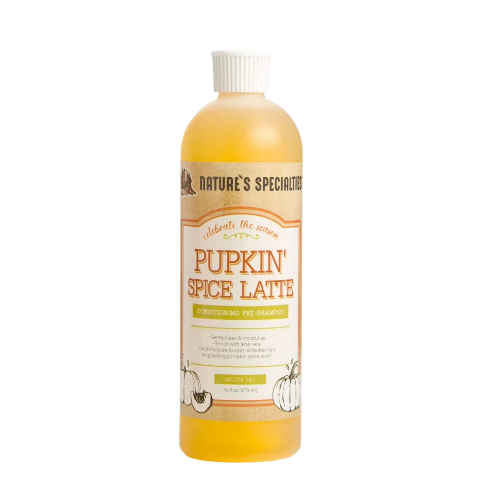 Pupkin Spice Latte Shampoo 16oz by Nature's Specialties