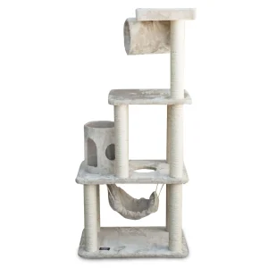 Majestic Pet 62-in Casita Cat Tree, Off White