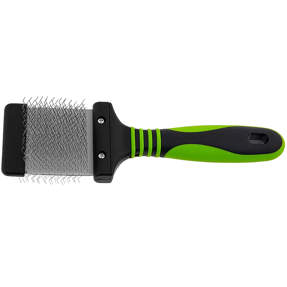 Mini Slicker Brush Green by Dog Fashion Spa - Image 2