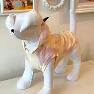 Studio Splatter Dog Sweatshirt in Blush (CLEARANCE)