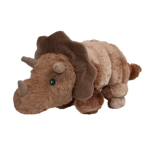 Tony Triceratops Squeaky Plush Dog Toy