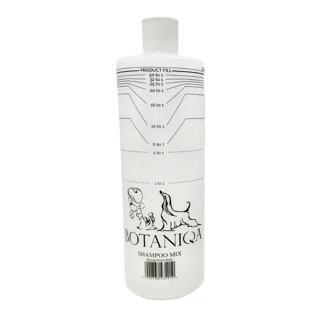 Dual-Scale Shampoo and Conditioner Dilution Bottle by Botaniqa