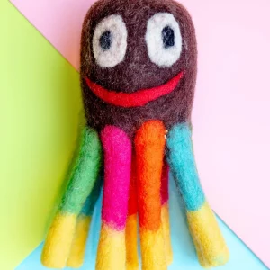 Otis the Octopus Wool Dog Toy (FINAL SALE)
