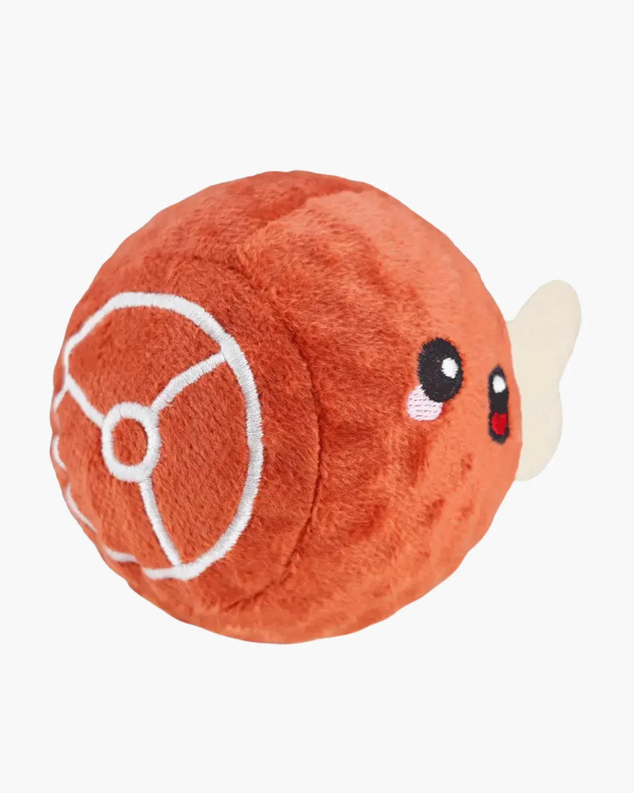 2-in-1 Squeaky Turkey Leg Dog Ball - Image 2