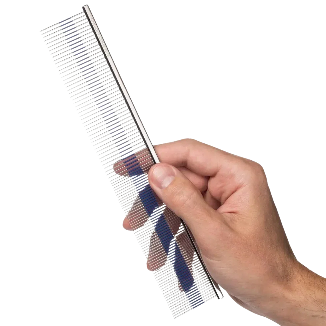 9" Long Tooth Fine/Extra Fine Comb-Out Comb by Chris Christensen - Image 2