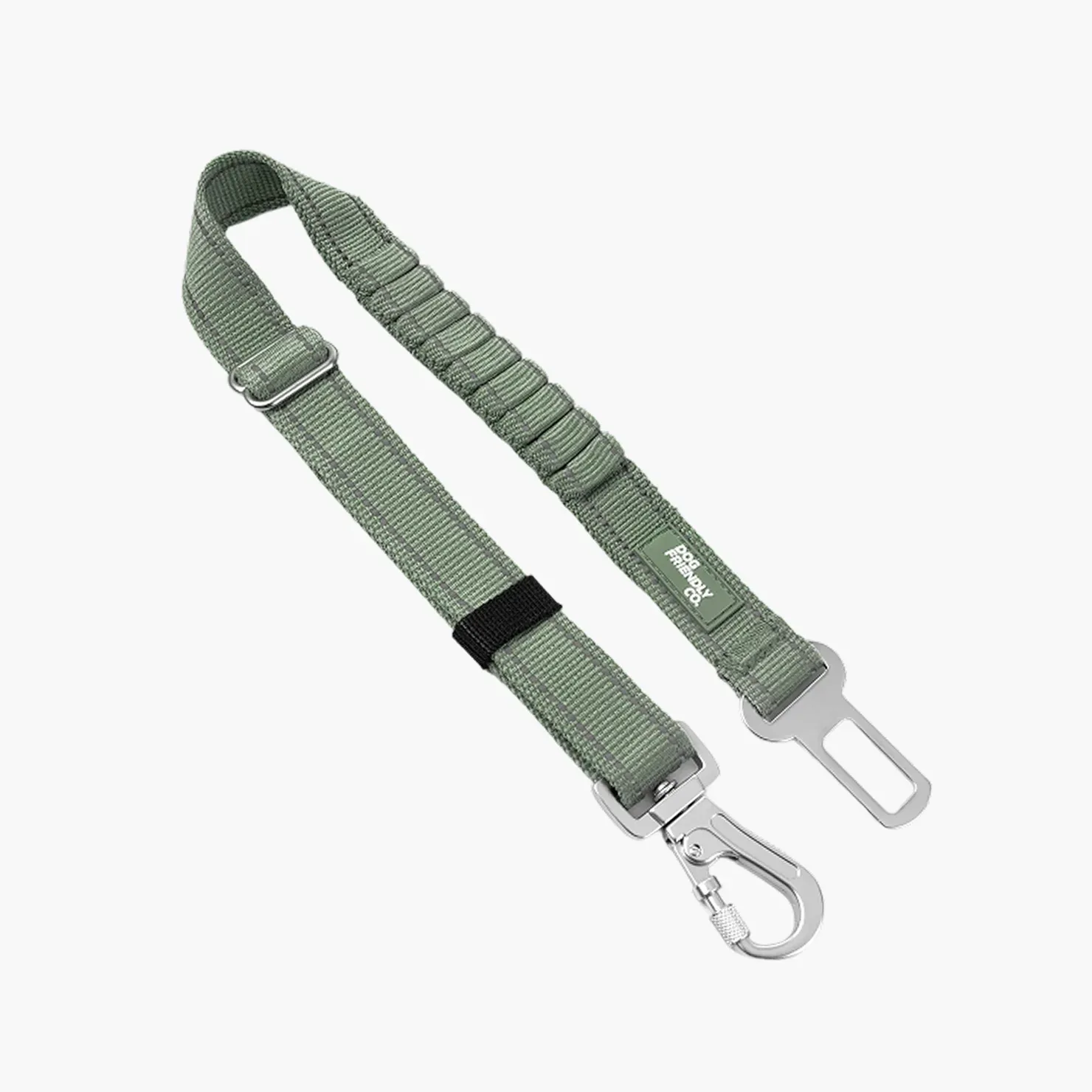 Dog Seat Belt - Khaki