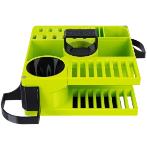 Mini Cube Tool Caddy Lime Green by Vanity Fur
