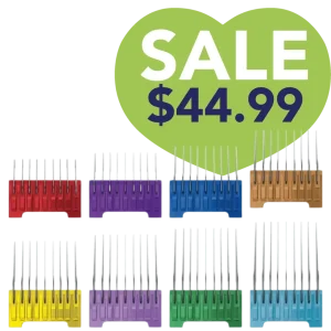 5-in-1 Stainless Steel Attachment Combs by Wahl