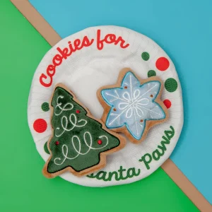Christmas Eve Cookies for Santa Paws Dog Toy Set