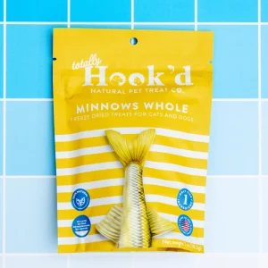 Natural Freeze-Dried Minnows Pet Treats (Made in the USA