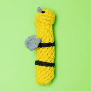 Handmade Bee Sustainable Dog Rope Toy