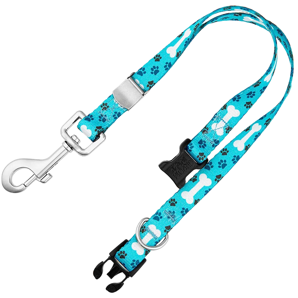 16" Polyester Loop Blue Bones by Groom Loop