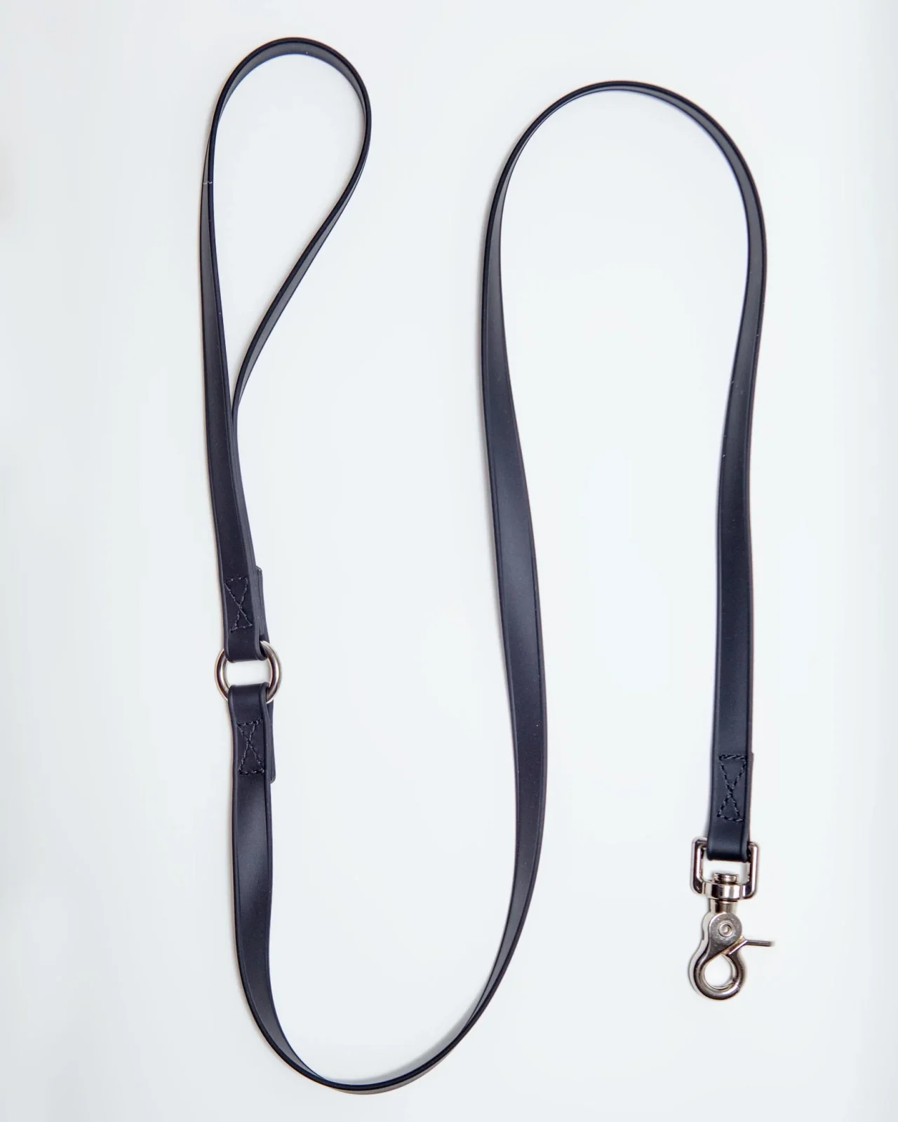 A Walk in the Park Dog Leash in Black (Made in the USA)