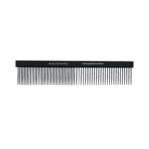 7.5" Black Premium 50/50 Comb by PetStore.Direct