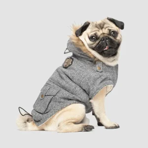 Alaskan Army Dog Parka in Salt and Pepper (FINAL SALE)