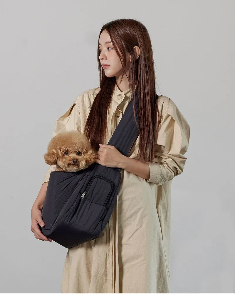 Soft Crossbody Dog Sling Bag