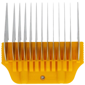 #A 3/4″ Orange Wide Snap on Comb by PetStore.Direct