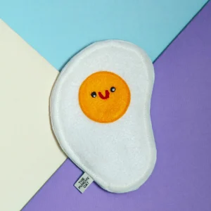Fried Egg Catnip Toy