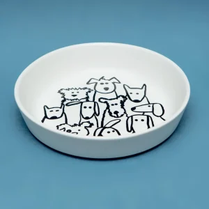 Dog Print Pet Bowl