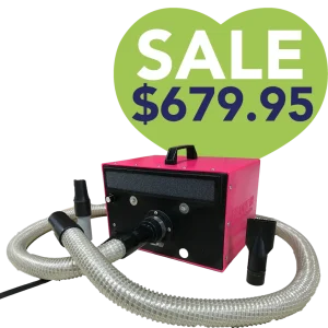 EZ-DRY III Variable Speed Force Dryer Pink by EZ-Groom