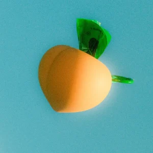 Peach Poop Bag Holder