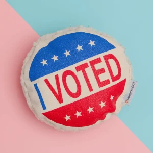 I Voted Dog Toy