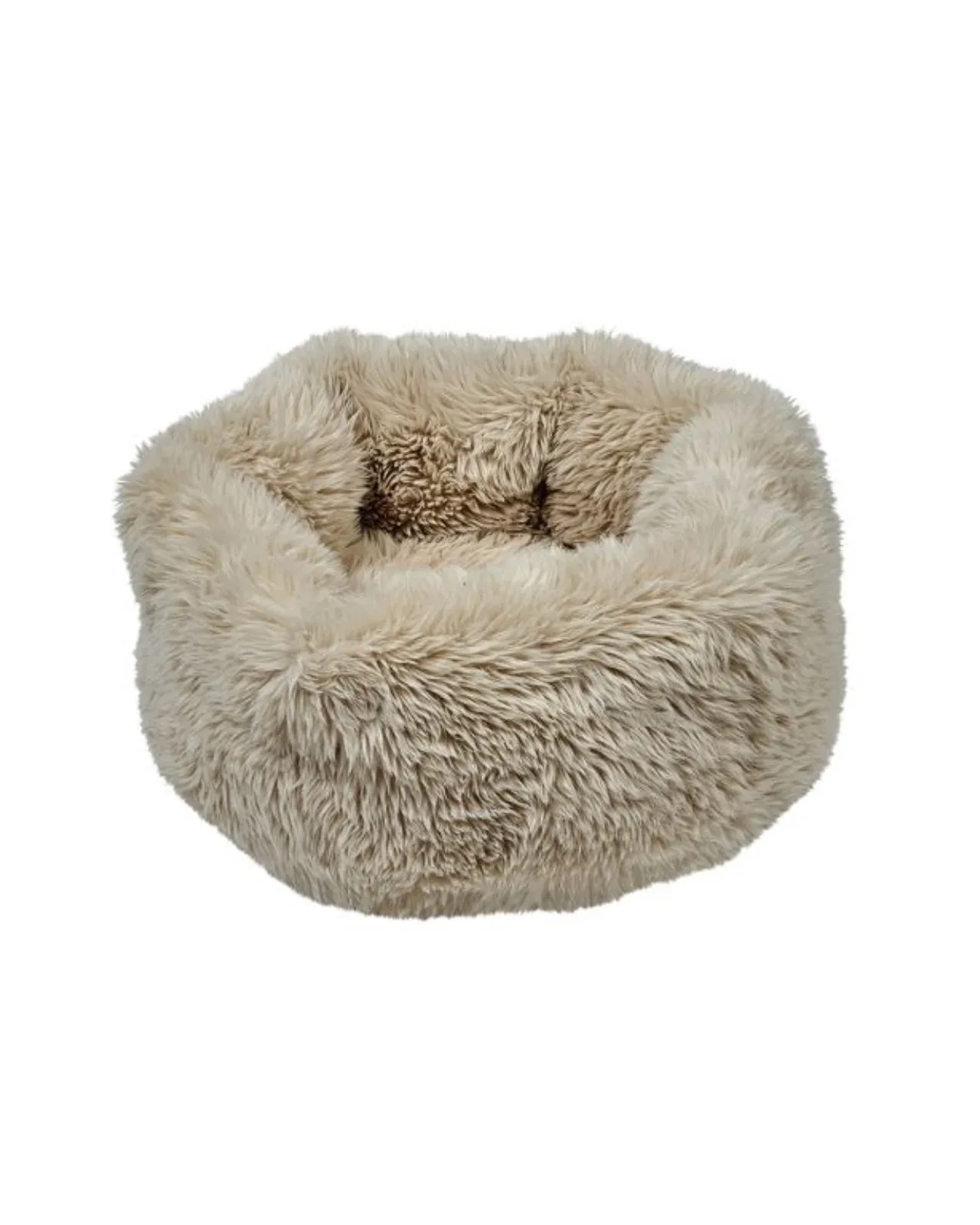 Muffy Soft Faux Fur Bed for Dogs & Cats in Fluffernutter (Direct-Ship)