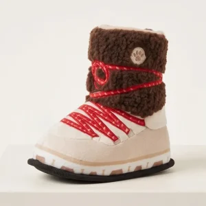 Apres Ski Boot Squeaky Plush Dog Toy
