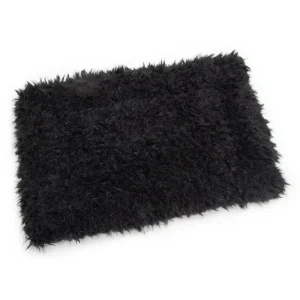 Sherpa Pet Napping Mat in Black (Made in the USA)