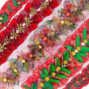30 Christmas Color Bows – Surprise Design and Size by Cecilia bows