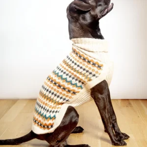 Golden Dreams Alpaca Dog Sweater (FINAL SALE)