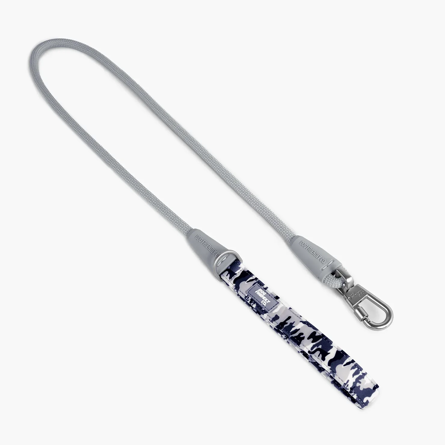 Rope Dog Leash - Grey Camo