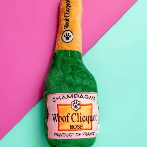 Woof Clicquot Rosé Plush Dog Toy