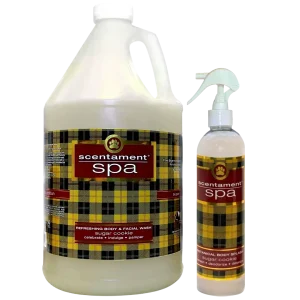 Sugar Cookie 1Gallon Shampoo Scentament Spa and Cologne 8oz by Best Shot