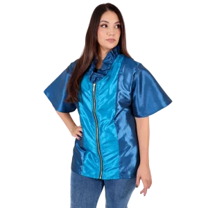Butterfly With Sleeves Smocks Blue Lagoon by LaFursion