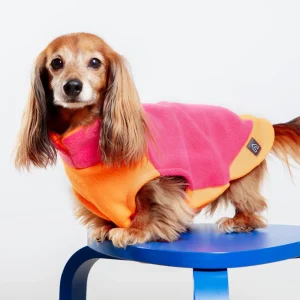 Two-Tone Dog Fleece Jumper (Made in the UK)