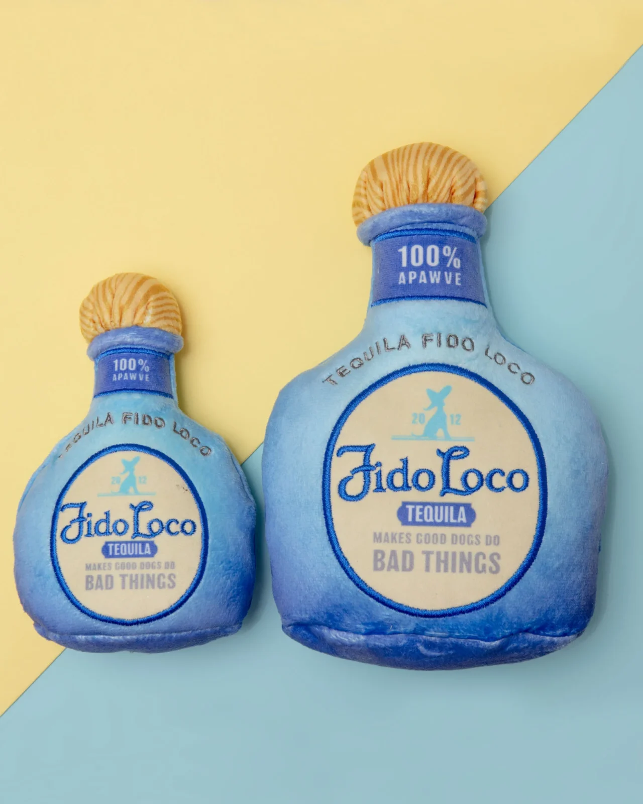 Fido Loco Tequila Squeaky Plush Dog Toy - Image 2