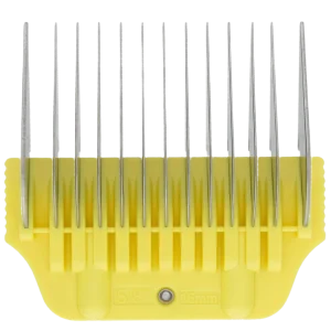 #0 5/8″ Yellow Wide Snap on Comb by PetStore.Direct