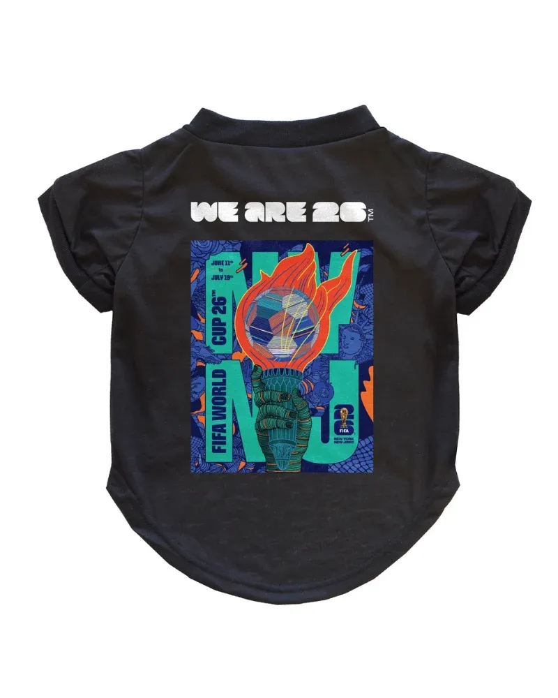 2026 FIFA World Cup NYC Host City Dog T-Shirt (FINAL SALE)