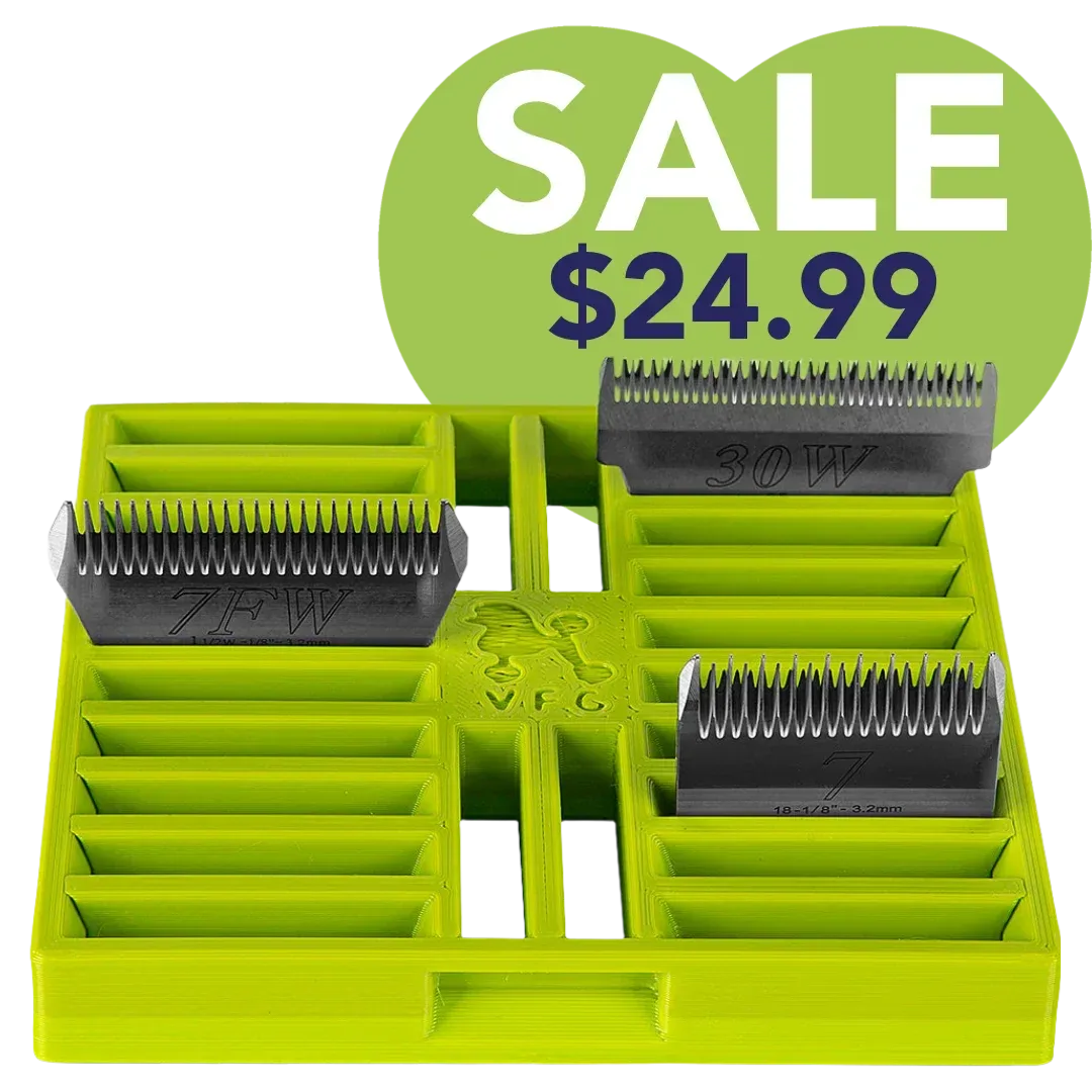 Blade Tray Lime Green by Vanity Fur