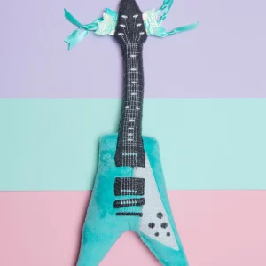 Meowsical Catnip and Crinkle Guitar (Made in the USA)