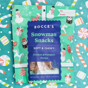 Snowman Snacks Chicken + Pumpkin Dog Treats (FINAL SALE)