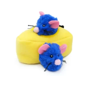 Mice + Cheese Catnip Burrow Toy