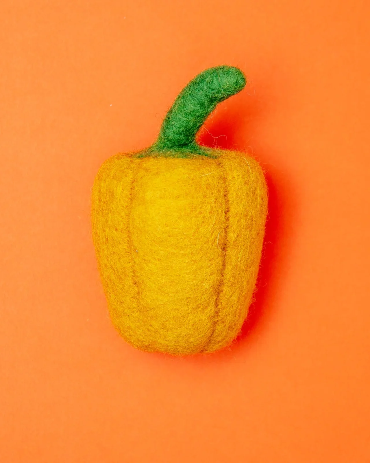 Wool Bell Pepper Dog Toy