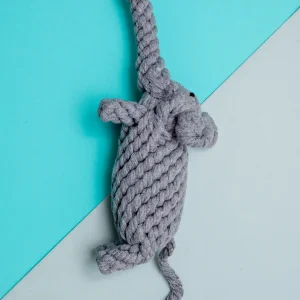 Rudy the Elephant Rope Dog Toy