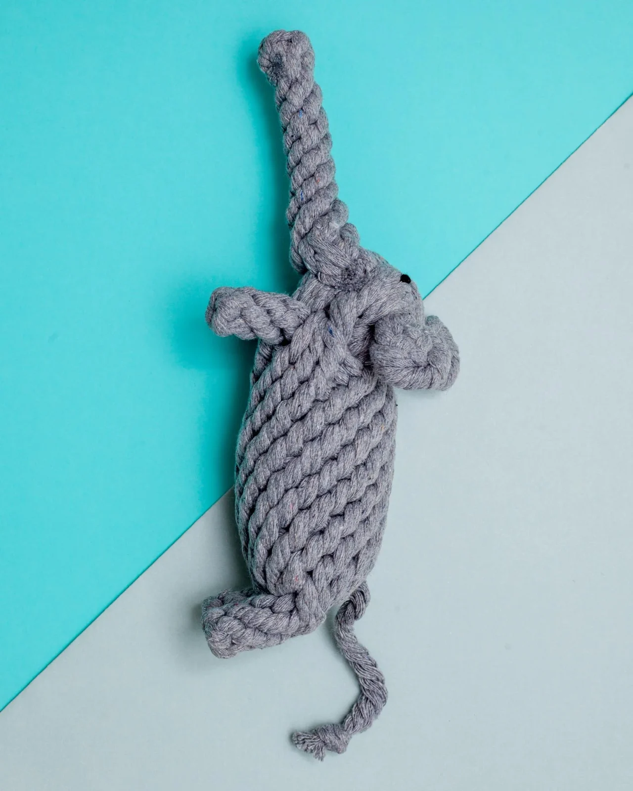 Rudy the Elephant Rope Dog Toy