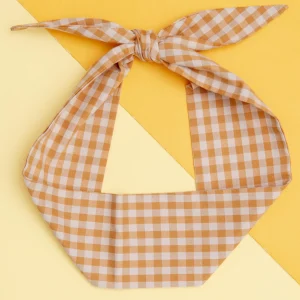 Adventure Neck-Tie In Sunny Day Gingham For Dogs & Cats(Made in the USA) (FINAL SALE)