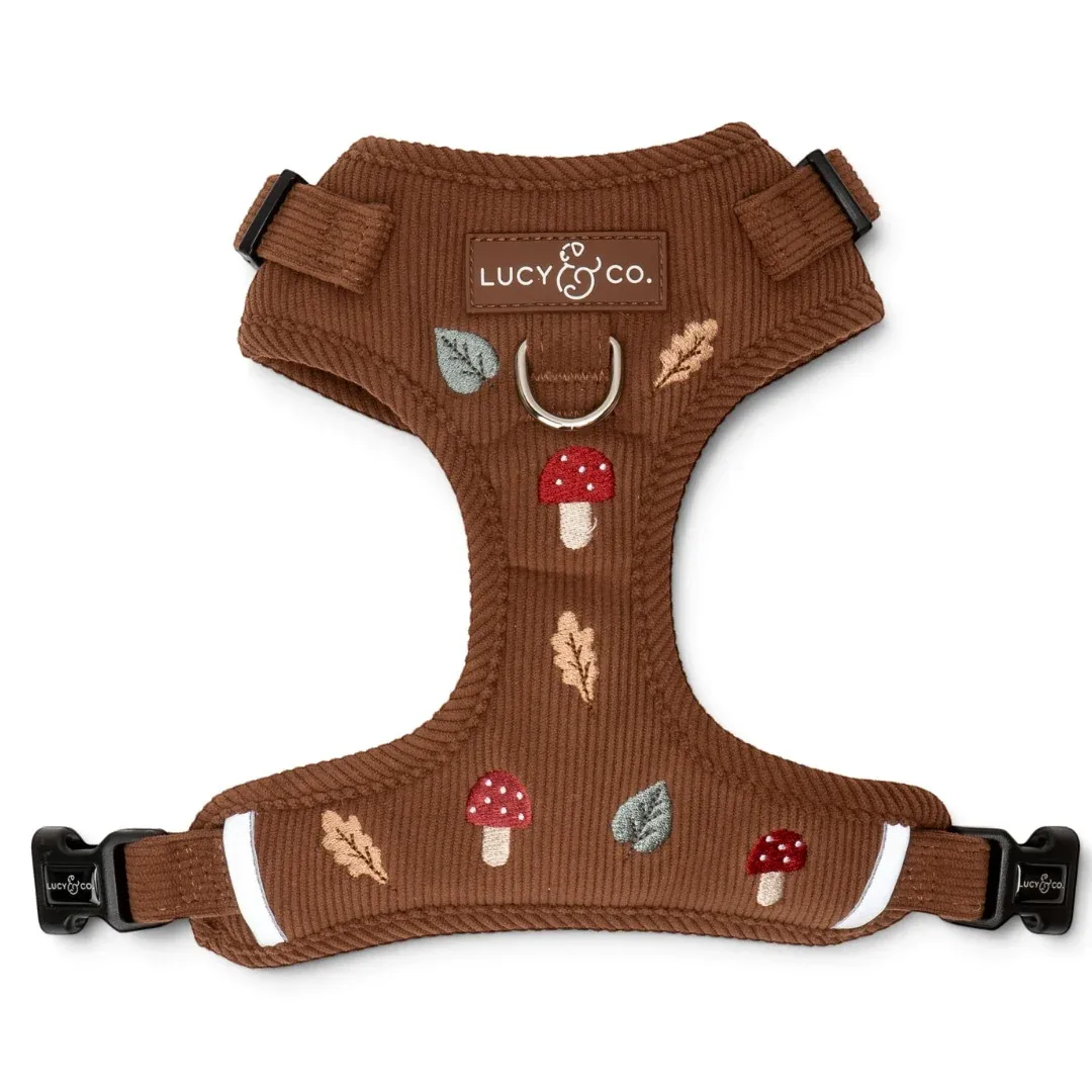 Woodland Wonder Corduroy No-Pull Harness