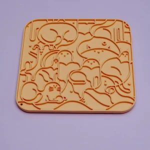 Cat Lick Mat in Cloud